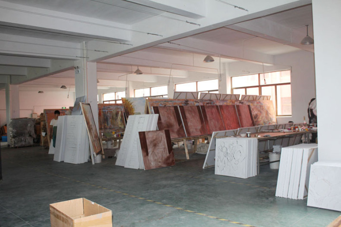 "Factory direct" wholesale supply 100x100 Terminal landscape pure hand-painted oil painting