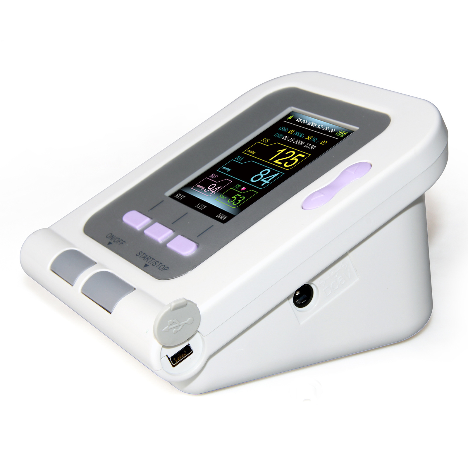 Veterinary Blood Pressure Gauge Animal Pressure Measurement Dogs and Cats Pet Sphygmomanometer Cuff Blood Oxygen Tongue Clip Probe Measurement