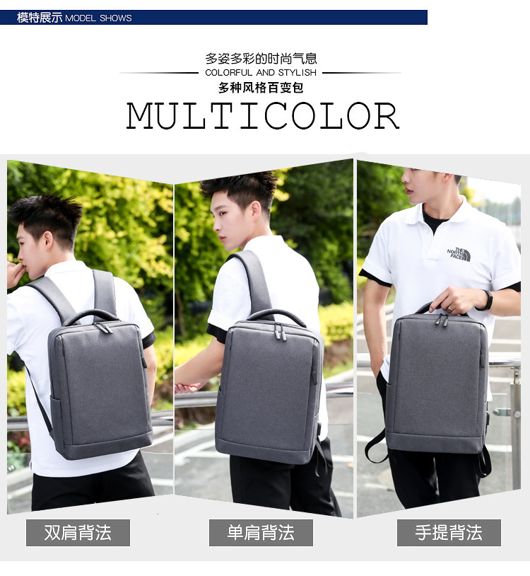 Charging cross-Border USB Computer Backpacks for Business Trips Multifunctional Men's and Women's Business Backpacks And Packs Support Custom L