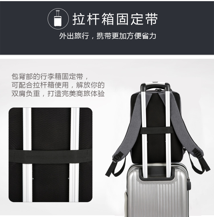 Charging cross-Border USB Computer Backpacks for Business Trips Multifunctional Men's and Women's Business Backpacks And Packs Support Custom L
