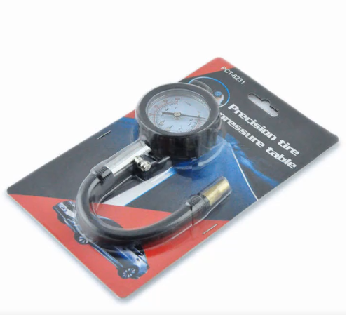 Long Tube Tire Pressure Gauge Foreign Trade Exclusive Supply