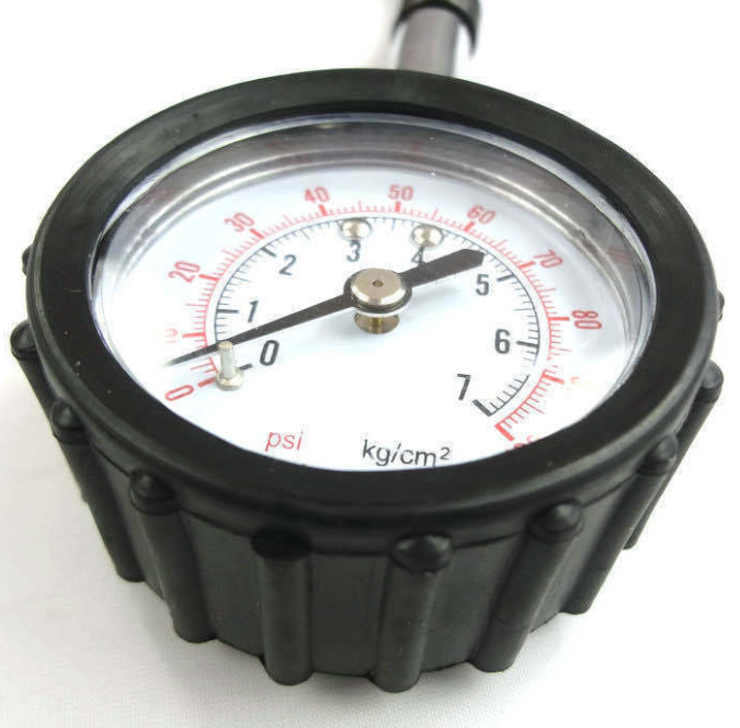Long Tube Tire Pressure Gauge Foreign Trade Exclusive Supply