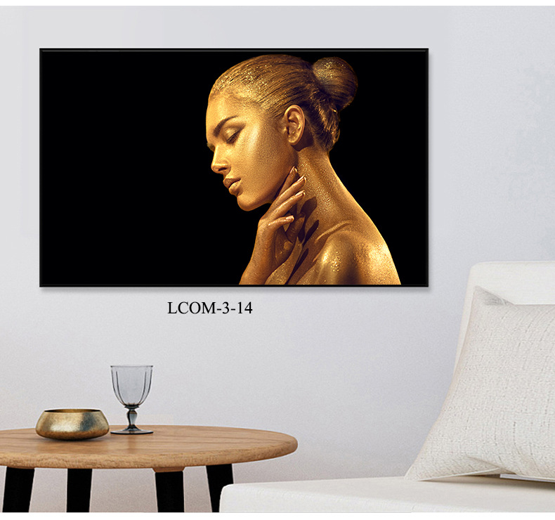 Fashion African Women HD Print Art Canvas Painting Support AliExpress Amazon Customer Customization
