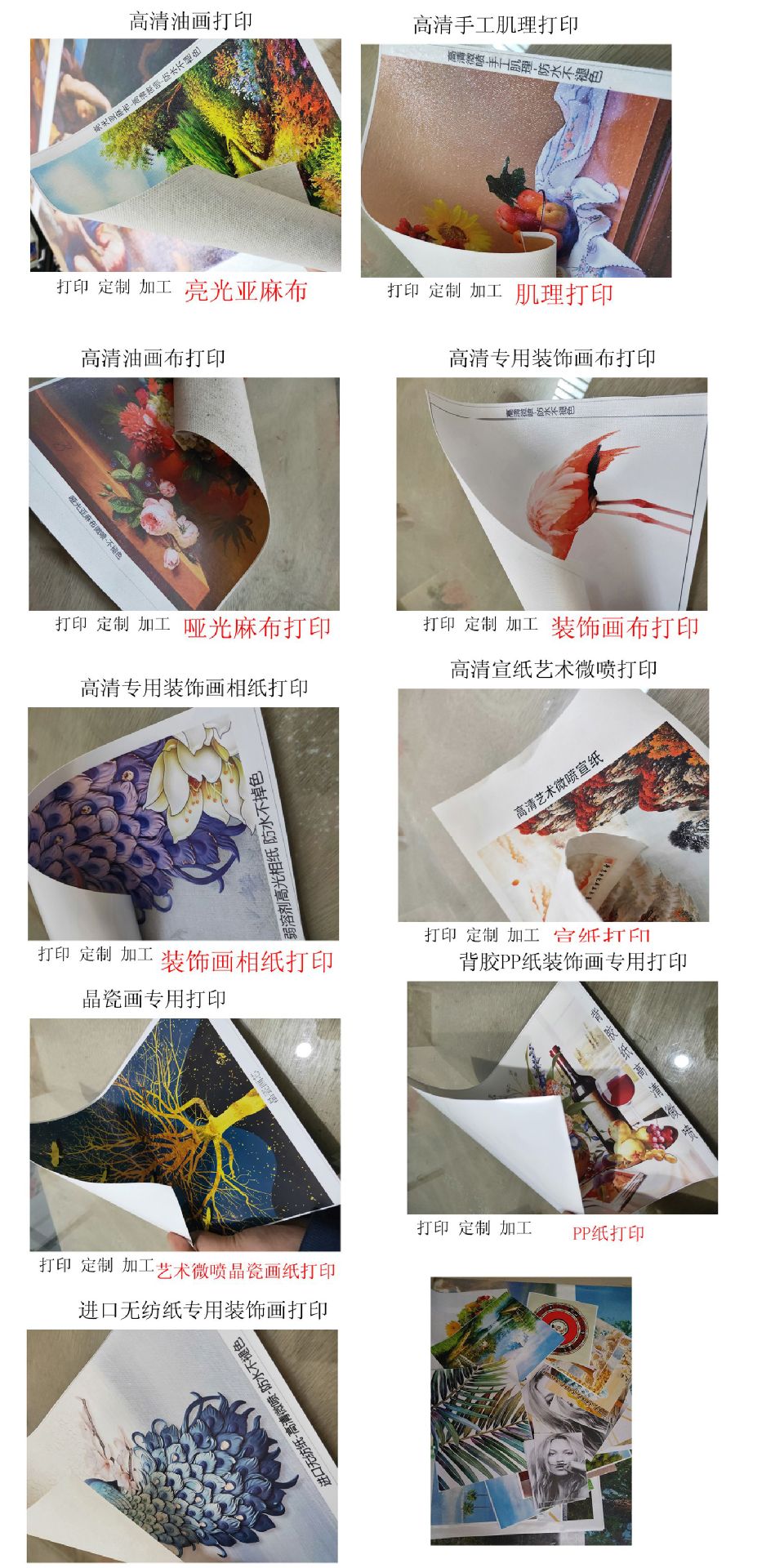 Fashion African Women HD Print Art Canvas Painting Support AliExpress Amazon Customer Customization