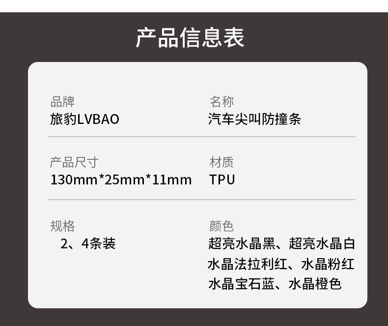 Strip Will Sound Car Door AntiCollision Stickers Glue Rearview Mirror AntiScratch Door Border Wiper Protective Cover