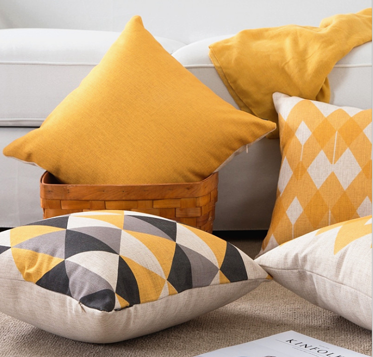 Amazon Home Pillow Cover Pillow Bedside Cushion Throw Pillow Filler Office Cushion Waist Support Backrest