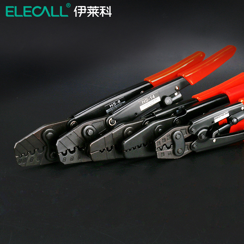 Cable crimping pliers terminal crimping pliers COLD crimping terminal pliers HD-6 quick crimping cap crimping pliers multi-functional electrician