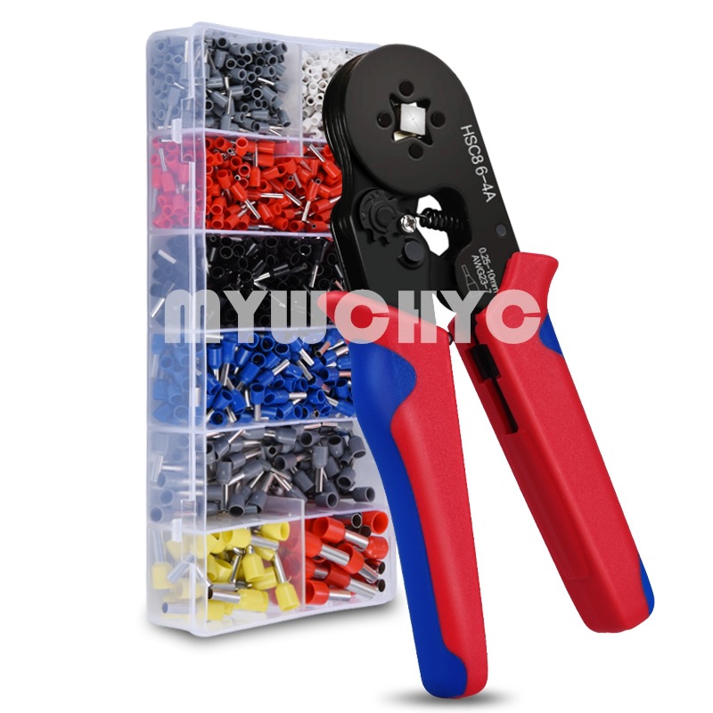 Factory Direct Sales Boutique Tube Type Terminal Clamp HSC86-4A Tube Type Terminal Crimping Pliers Suit Various Combinations