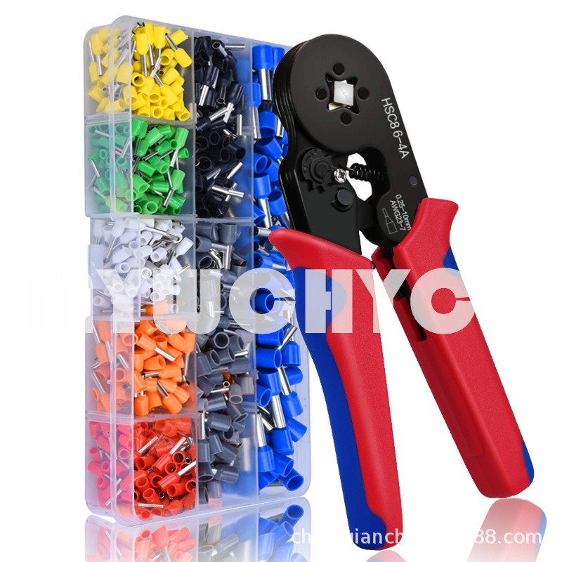 Factory Direct Sales Boutique Tube Type Terminal Clamp HSC86-4A Tube Type Terminal Crimping Pliers Suit Various Combinations