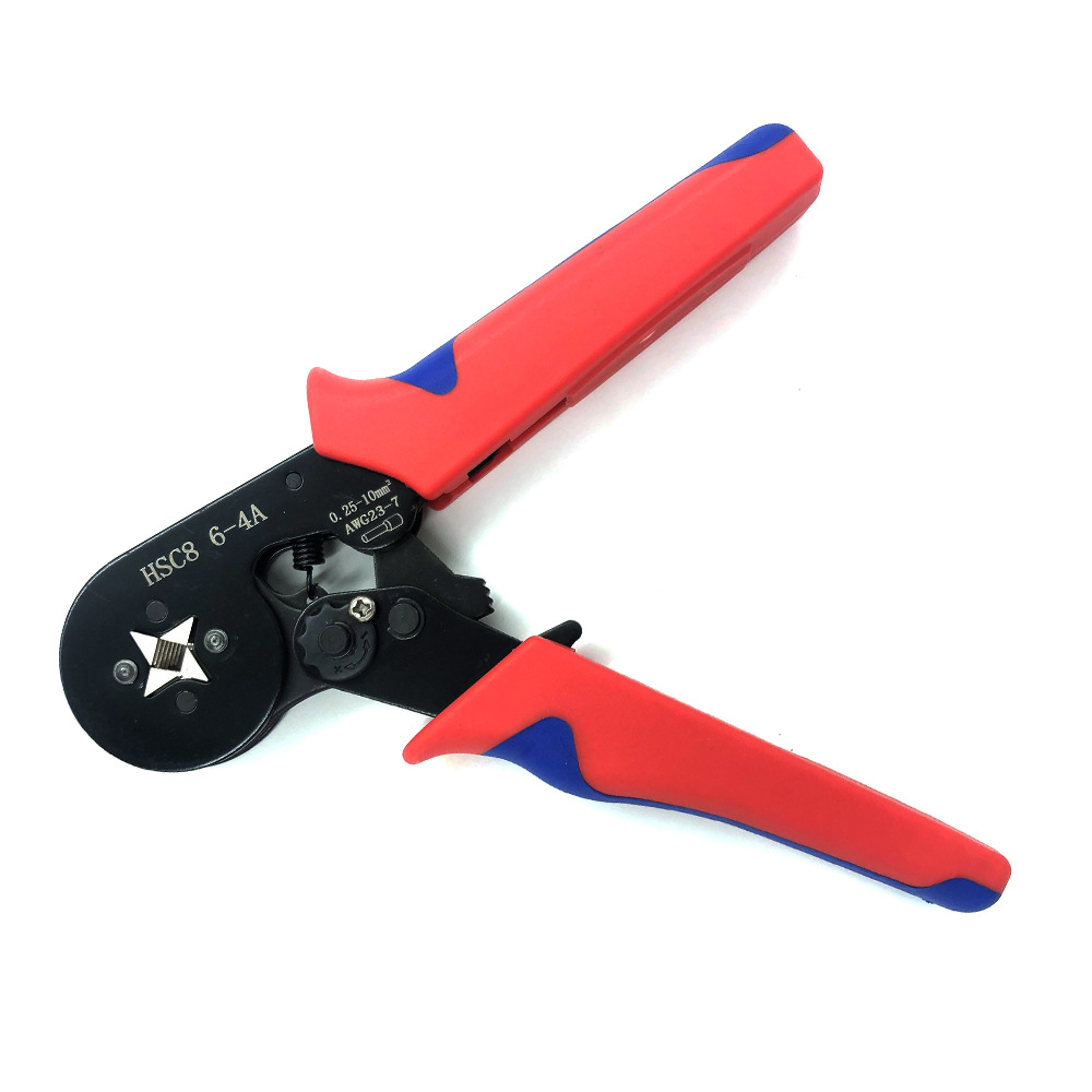 Factory Direct Sales Hcs8 6-4a Tube Type Terminal Crimping Pliers Set Multi-Specification Multifunction Pliers Press Plier
