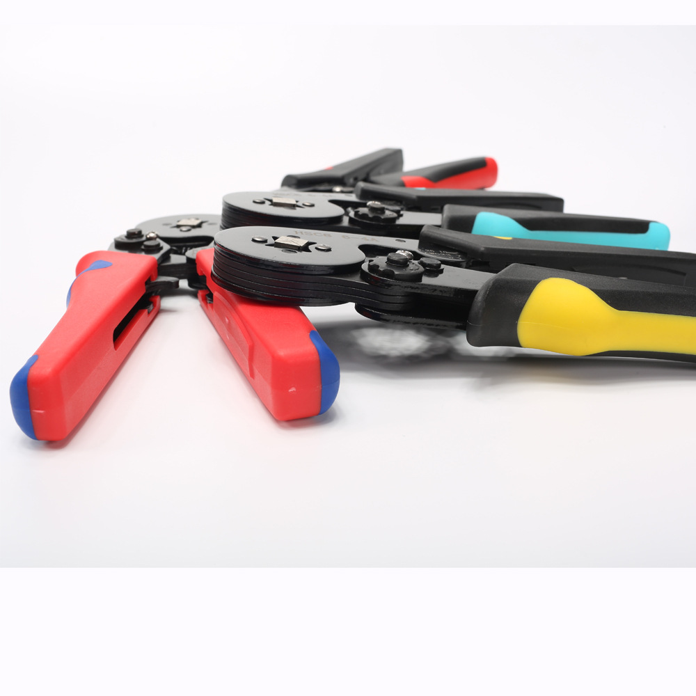Factory Direct Sales Hcs8 6-4a Tube Type Terminal Crimping Pliers Set Multi-Specification Multifunction Pliers Press Plier