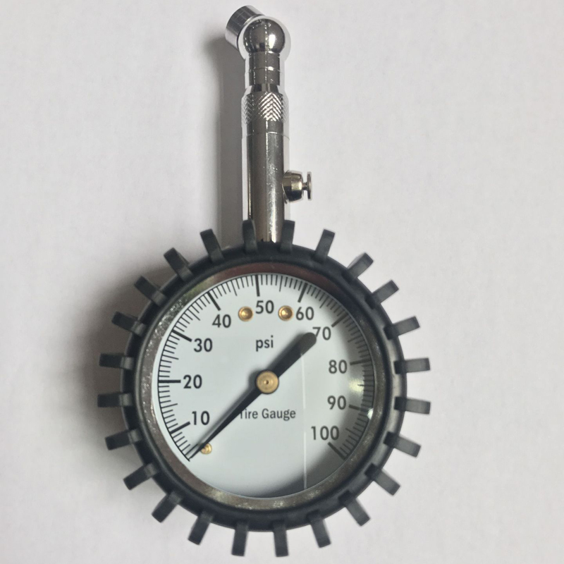 Deflatable Design 360 Degree Rotating High Precision Dial Tire Pressure Gauge Tire Pressure Gauge Factory Direct Sales