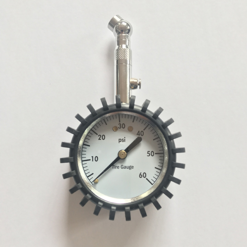 Deflatable Design 360 Degree Rotating High Precision Dial Tire Pressure Gauge Tire Pressure Gauge Factory Direct Sales