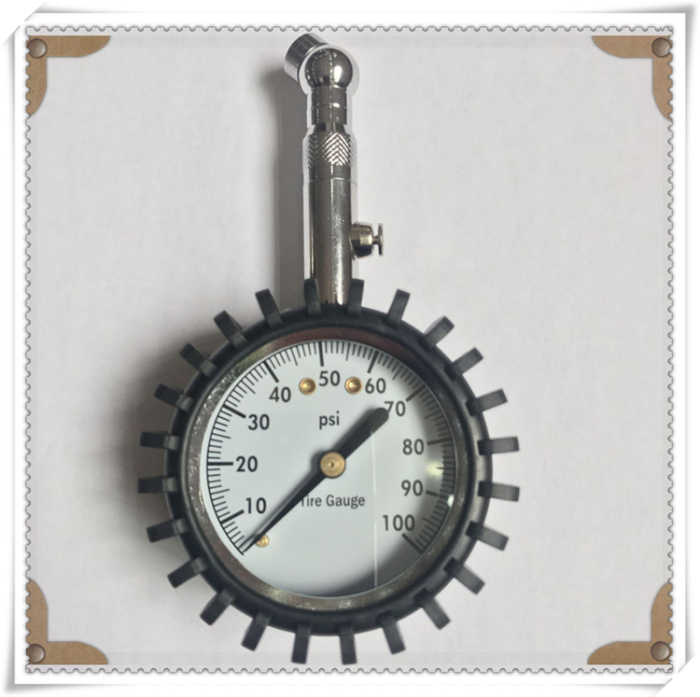 Deflatable Design 360 Degree Rotating High Precision Dial Tire Pressure Gauge Tire Pressure Gauge Factory Direct Sales