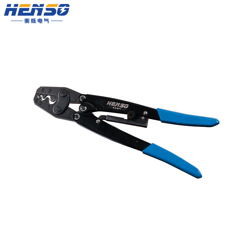 Factory Direct Sales HS-16 Bare Terminal Press Plier Ratchet Type Terminal Clamp Hardware Tools Pliers Wholesale