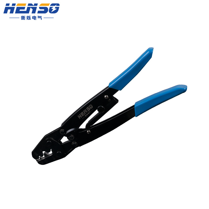 Factory Direct Sales HS-16 Bare Terminal Press Plier Ratchet Type Terminal Clamp Hardware Tools Pliers Wholesale