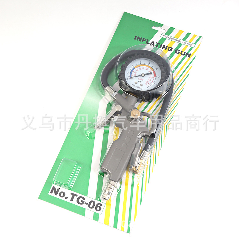 High-Precision Tire Pressure Gun Charging Tire Pressure Gauge of Automobile Steam Wheel Tire Pressure Gauge Precision Inflatable Pressure Gauge