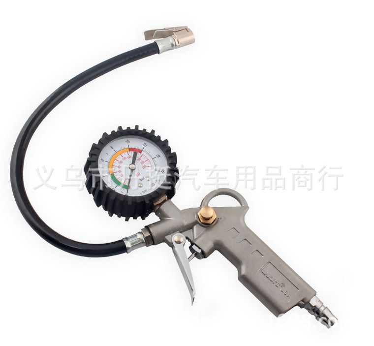 High-Precision Tire Pressure Gun Charging Tire Pressure Gauge of Automobile Steam Wheel Tire Pressure Gauge Precision Inflatable Pressure Gauge
