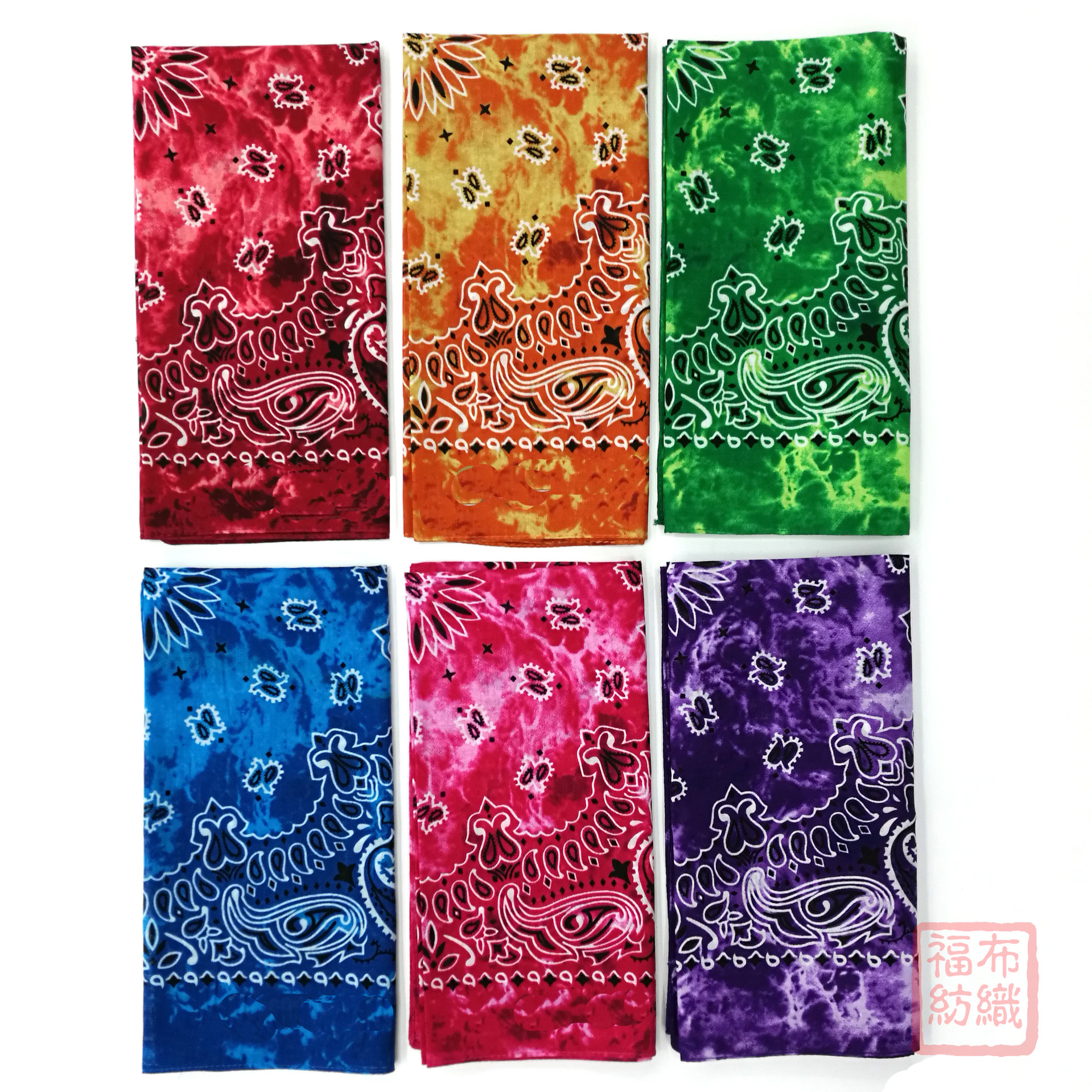 Cotton Camouflage Printed Scarf Pure Cotton Hip Hop Trend Square Scarf Outdoor Riding Sun Mask Support Customization