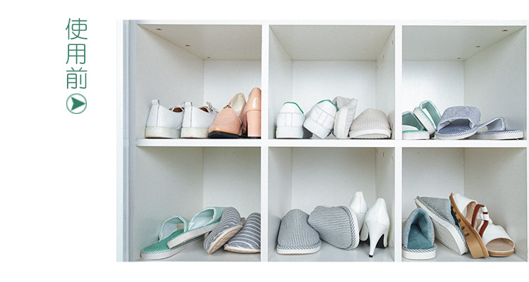 (Factory Direct Sales) Simple Shoe Rack Double Layer Shoe Support Shoe Rack Slippers Organizing Rack Plastic Shoes Storage Rack