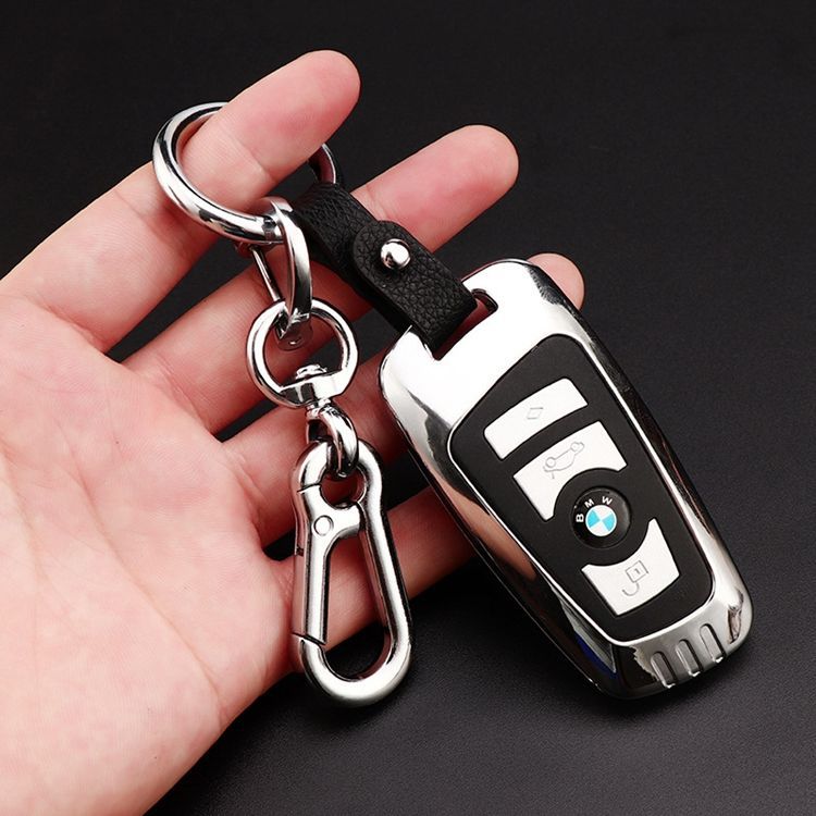 Car Key Ring Anti-Lost Phone Number Sign Motorcycle Braided Rope Key Chain Men and Women Creative Decorations