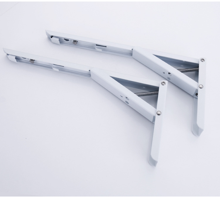 Stainless Steel Spring Folding Tripod Bracket Wall Shelf Shelf Load-Bearing Shelf Support F-Type Support Frame Stainless Steel Spring Folding Tripod Bracket Wall Shelf Shelf Load-Bearing Shelf Support F-Type Support Frame