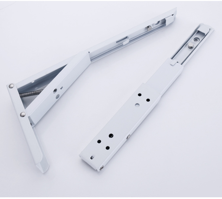 Stainless Steel Spring Folding Tripod Bracket Wall Shelf Shelf Load-Bearing Shelf Support F-Type Support Frame Stainless Steel Spring Folding Tripod Bracket Wall Shelf Shelf Load-Bearing Shelf Support F-Type Support Frame