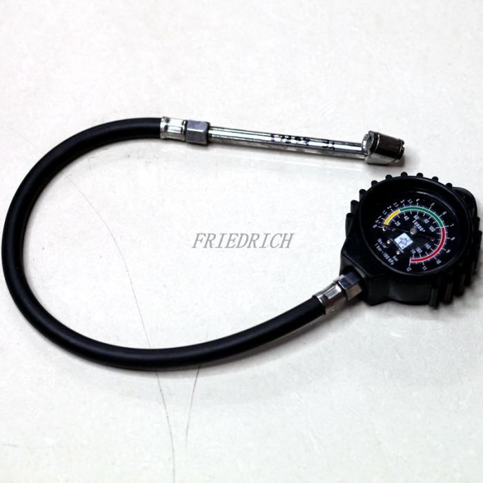 High-precision tire pressure gauge car tire pressure gauge tire pressure monitor with inflatable