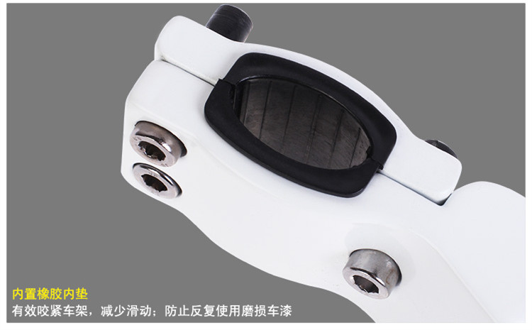 Aluminum Alloy Bicycle Side Support Bike Stays Side Support Tripod Parking Rack Cycling Fitting Adjustable Length