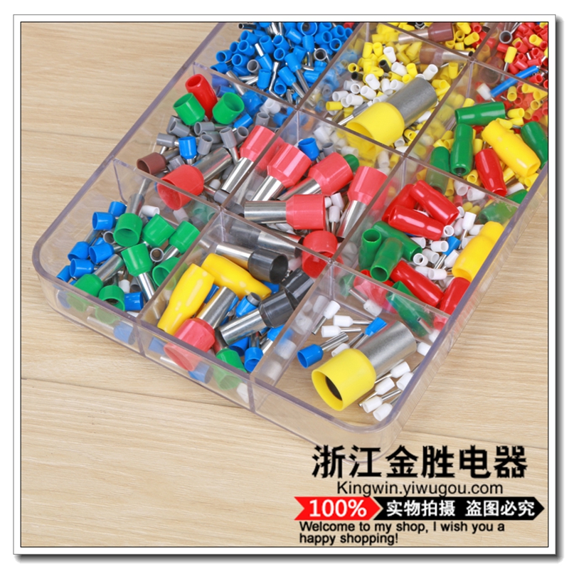 Factory Direct Sales Cold Compression Wiring Terminal Tubular Needle-Shaped Pre-Insulated Terminal
