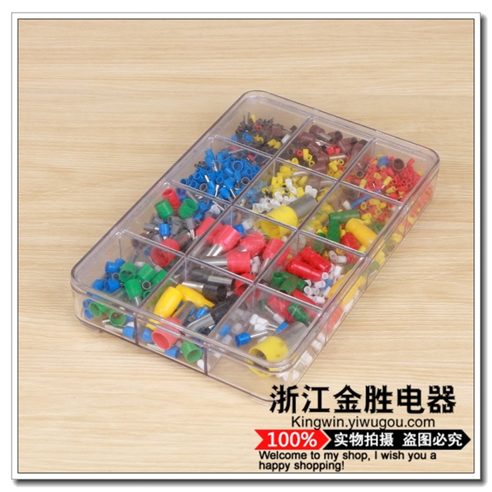 Factory Direct Sales Cold Compression Wiring Terminal Tubular Needle-Shaped Pre-Insulated Terminal