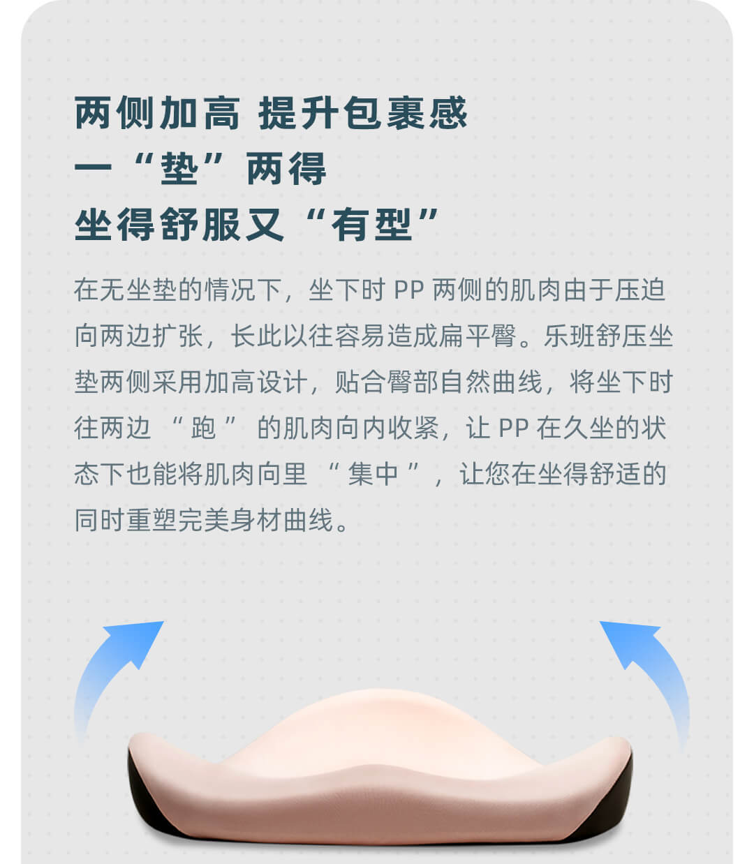 Cushion Shaping Posture Correction Office Long-Sitting Not Tired Waist Support Hip Beauty Artifact Seat Back Cushion