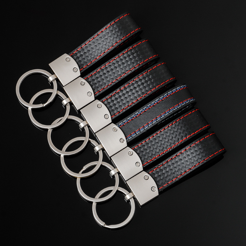 Cross-Border M Three-Color Sports Sign Audi Sline Audi RS Volkswagen R AMG Mercedes-Benz Car Logo Keychain Pendant