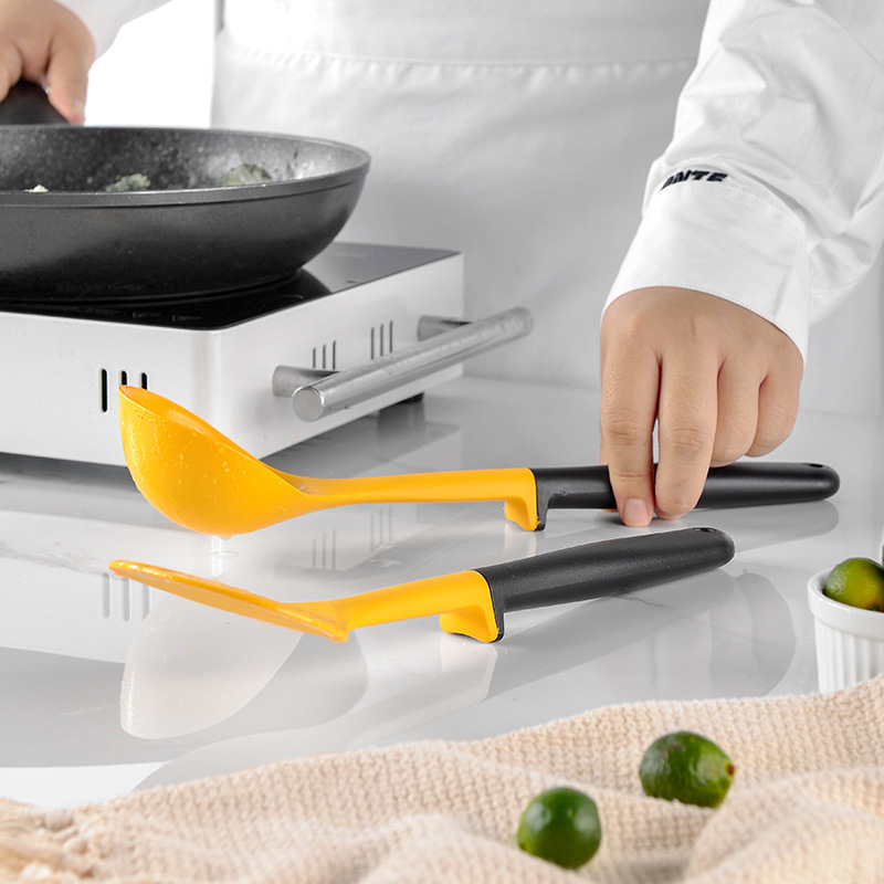 PP Handle Strap Support Bracket Kitchen Cooking Ladel Tool Set Spatula and Soup Spoon Kitchen Tools 11-Piece Set
