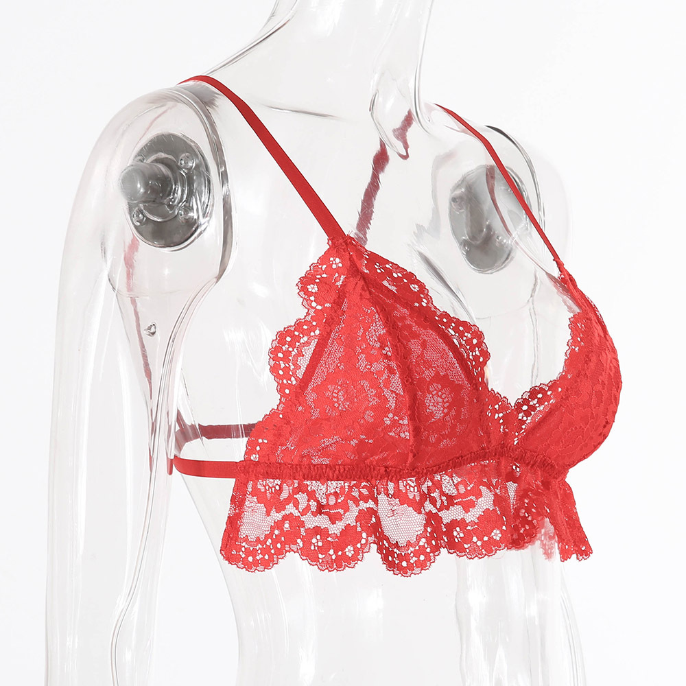 Cross-Border Supply Spring and Summer New Women's Sexy Lace Chest Support Emotional Vest