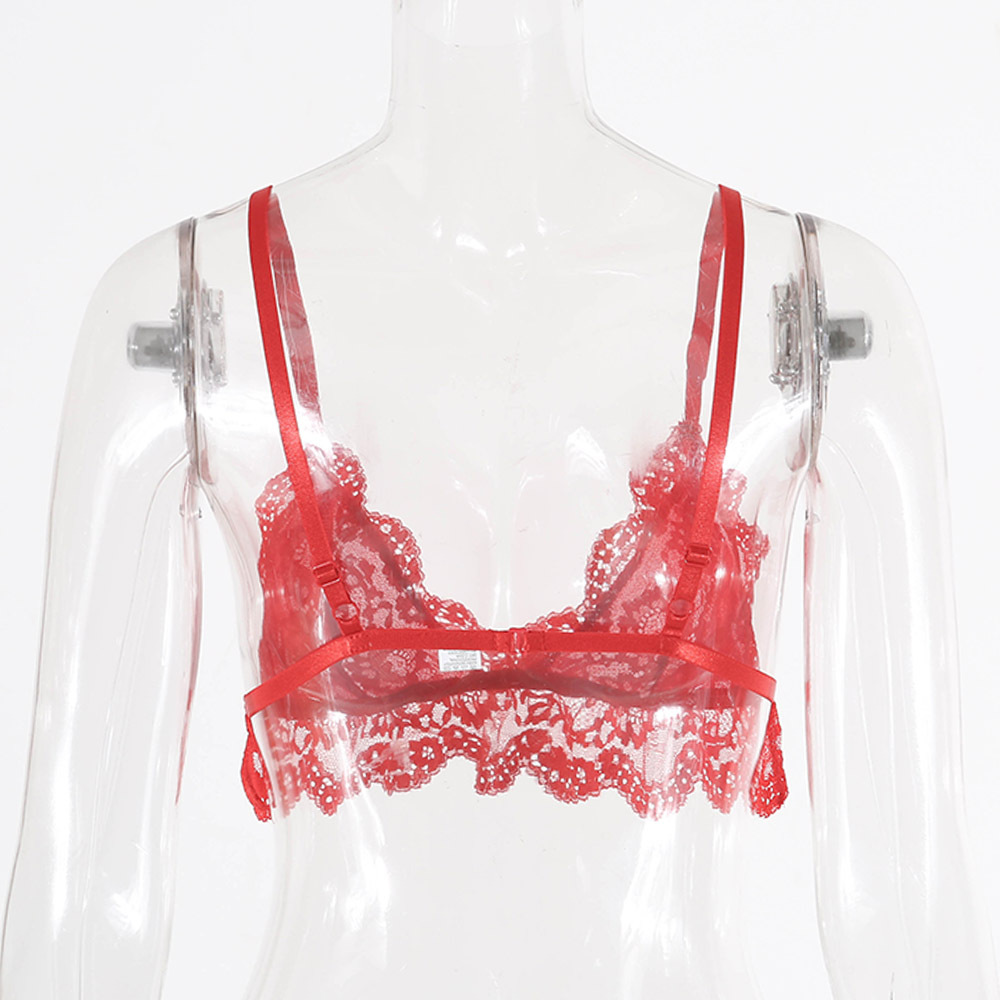 Cross-Border Supply Spring and Summer New Women's Sexy Lace Chest Support Emotional Vest