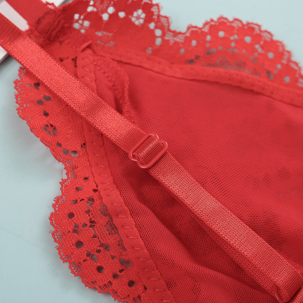 Cross-Border Supply Spring and Summer New Women's Sexy Lace Chest Support Emotional Vest