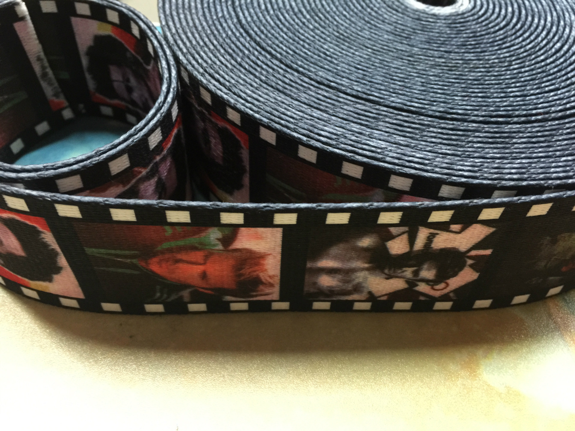 Polyester Belt, Thermal Transfer Ribbon, Guitar Strap, Luggage Belt, Factory Direct Sales, Support Customization