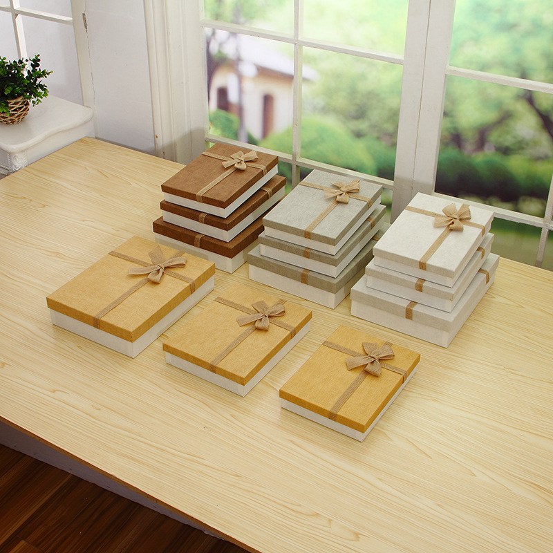 Rectangular Collect Clothes Gift Box T-shirt Shirt Shoes Book Album Mobile Phone Gift Box Support Customization