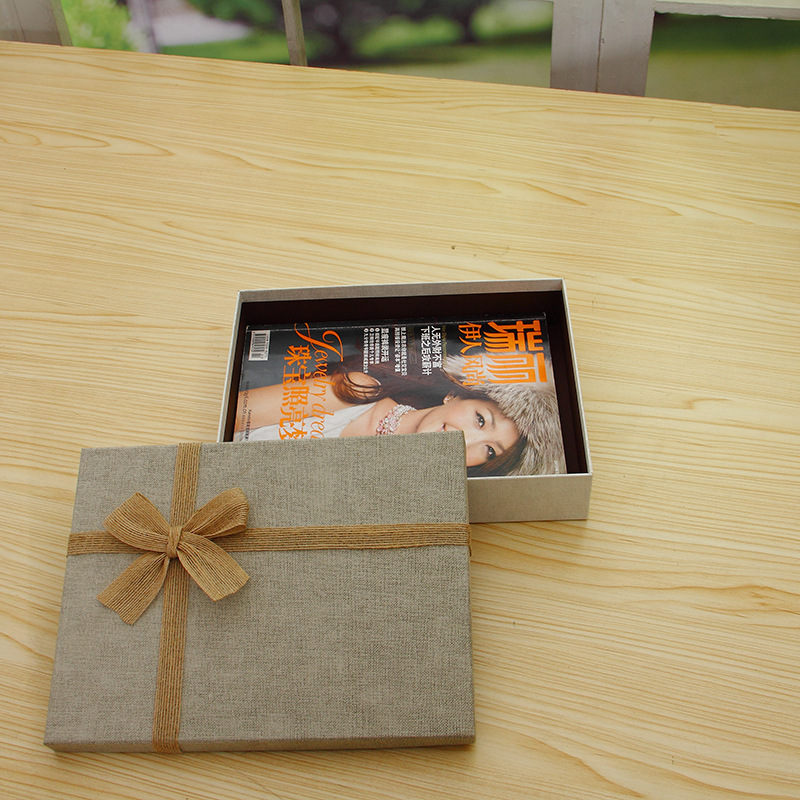 Rectangular Collect Clothes Gift Box T-shirt Shirt Shoes Book Album Mobile Phone Gift Box Support Customization