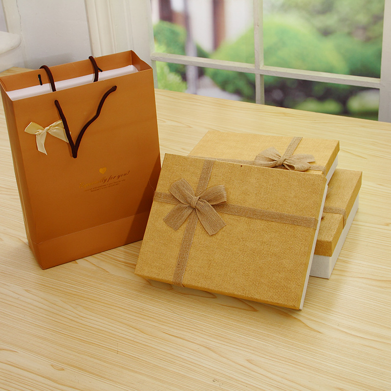 Rectangular Collect Clothes Gift Box T-shirt Shirt Shoes Book Album Mobile Phone Gift Box Support Customization