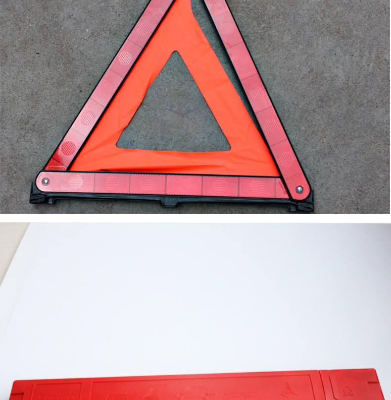 Safety Emergency Tripod Warning Sign Box YK-6 Automotive Reflective Parking Warning Rack Tripod Foldable