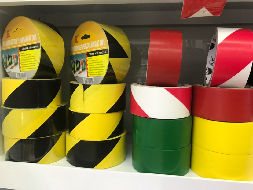 Ground Sign Warning Tape