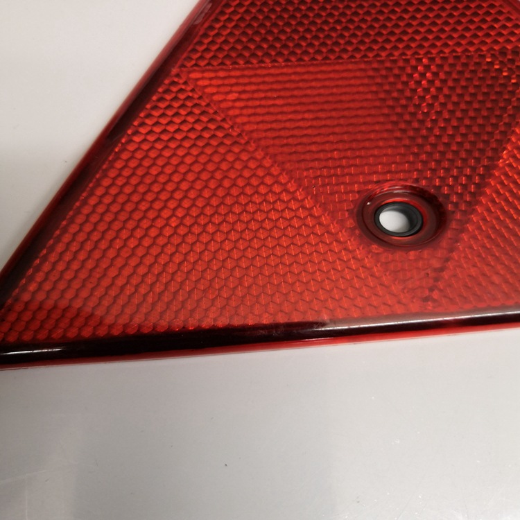 Semi-Hanging Mid-End Rear Reflective Triangle Restorer with Hole Plastic Triangle Warning Sign Reflector Truck Tripod
