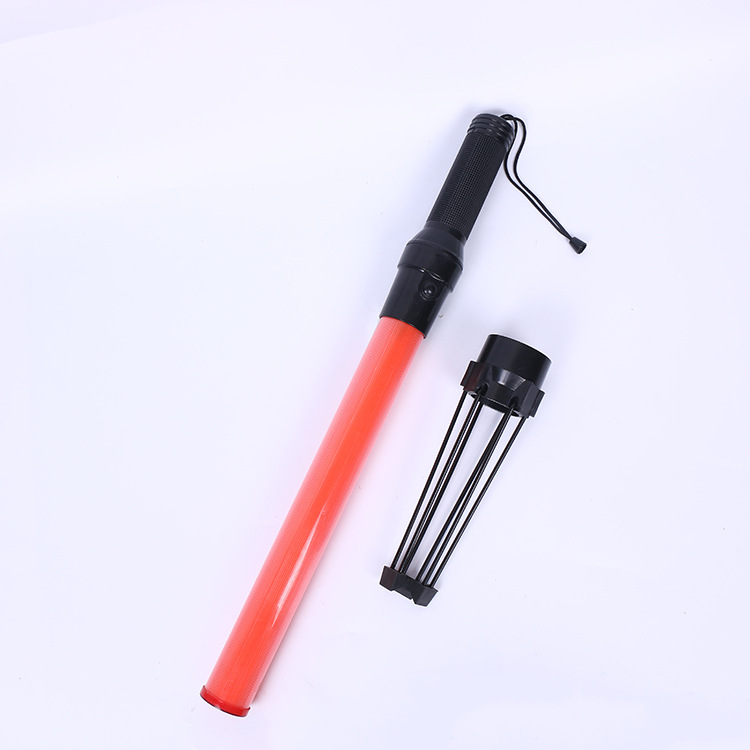 New Handheld Battery Traffic Light Sign Traffic Warning Sign Night Traffic Command Light Warning Light Factory Direct Sales