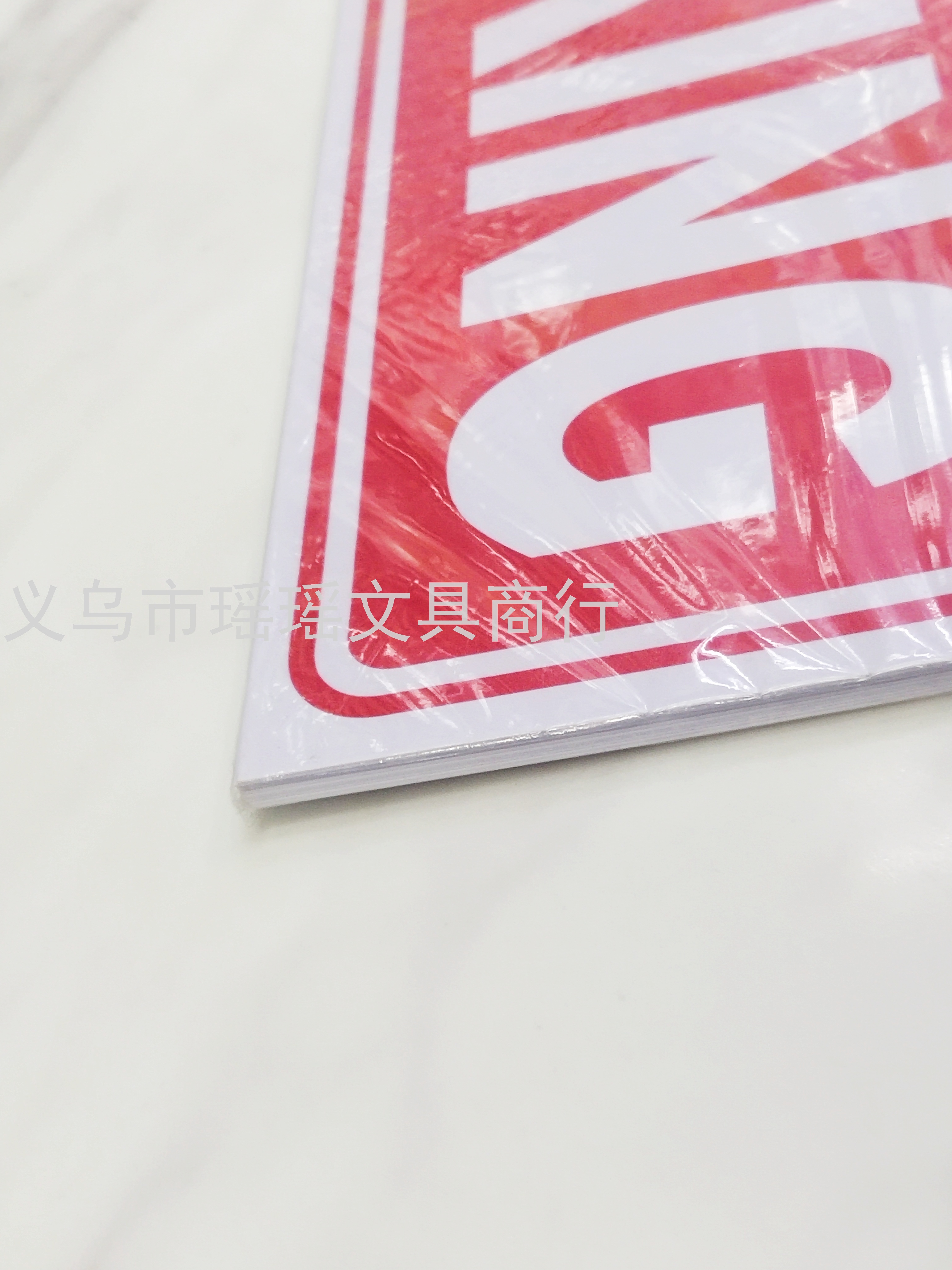 (Factory Direct Sales) PVC Placard Sign Eye-Catching Sign Warning Sign Signboard Customized Notice Board