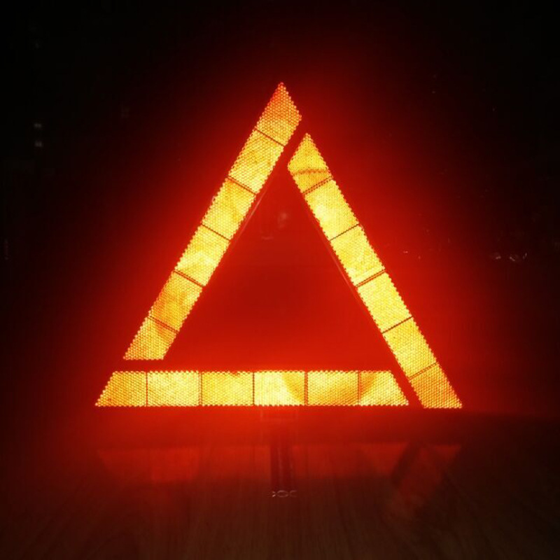 Vehicle Failure Tripod Reflective Warning Sign Vehicle Triangle Reflective Sign Temporary Emergency Parking Sign R-2163