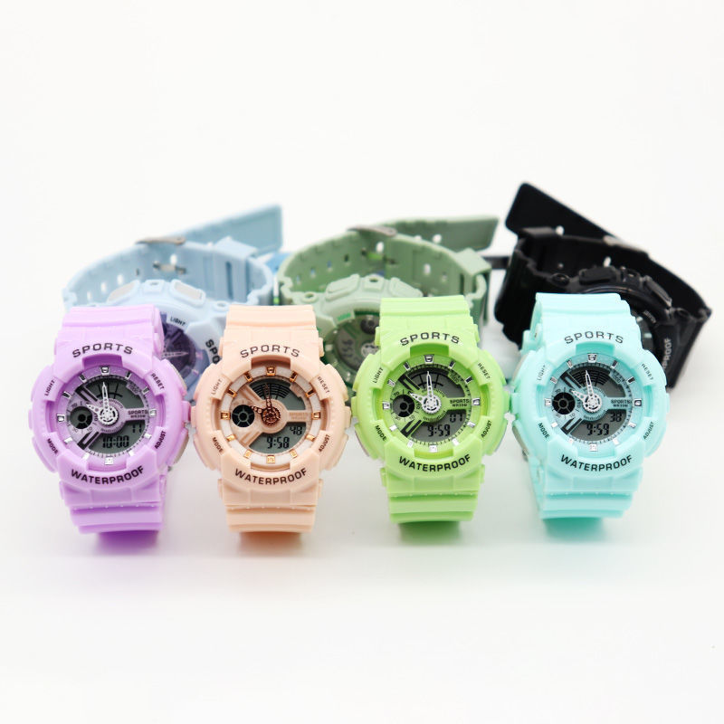 New Same Embedded Machine Waterproof Electronic Sports Watch Youth Adult Watch Boy Luminous Middle School Student Man&#039;s and Woman&#039;s Watch