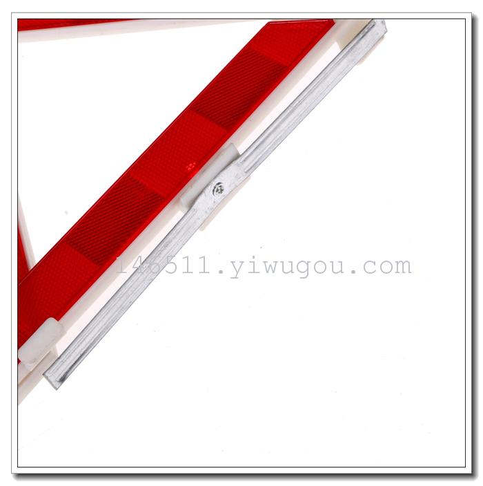 Tripod Warning Sign Triangle Warning Sign Reflective Folding Parking Triangle Car