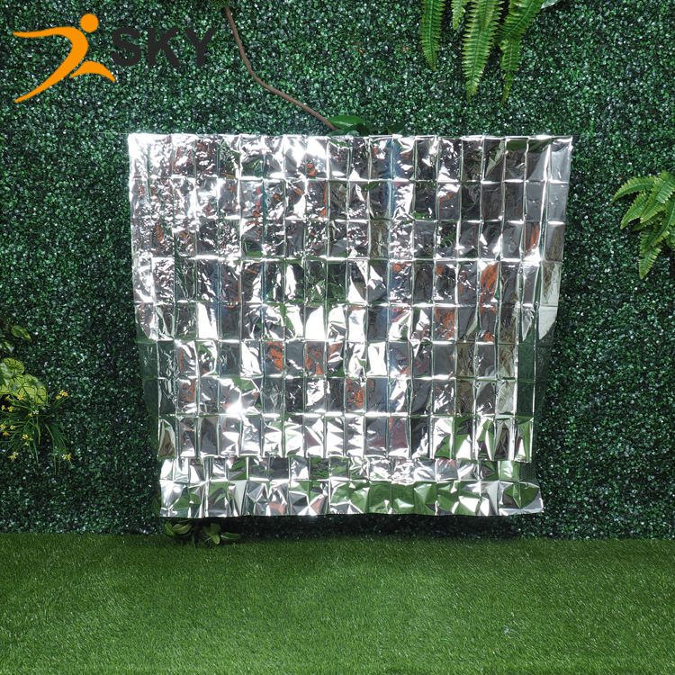 Factory Wholesale 130*210 Silver Emergency Blanket Outdoor First Aid Thermal Blanket Pet Emergency Blanket Spot Supply